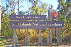 The Gulf Islands National Seashore in Gulf Breeze is one of the most beautiful beaches in the Florida Panhandle.