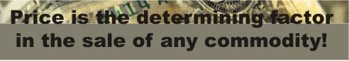 Price Is the Determining Factor When Selling Your Home.